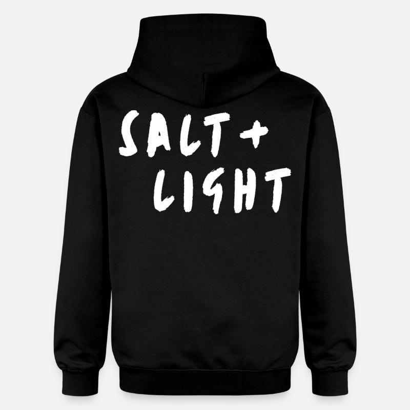 Sel + lumière - Sweat à capuche Softstyle® Gildan Unisexe - noir