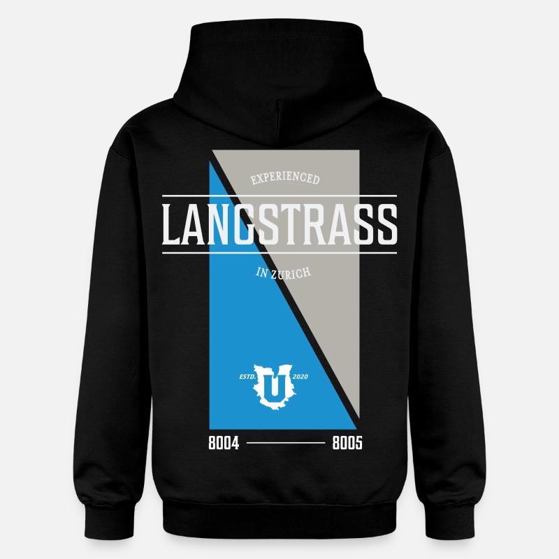 Édition Langstrass - Sweat à capuche Softstyle® Gildan Unisexe - noir