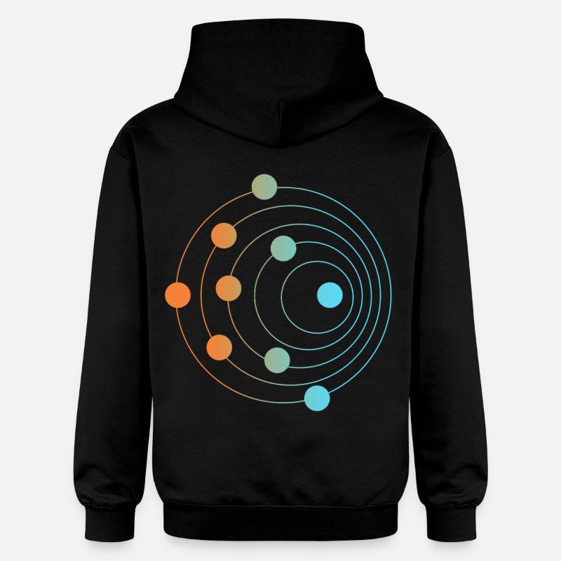 Effet Doppler - Sweat à capuche Softstyle® Gildan Unisexe - noir