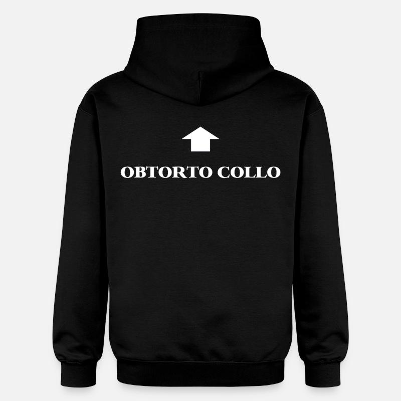 Obrtoro Collo Design - Sweat à capuche Softstyle® Gildan Unisexe - noir