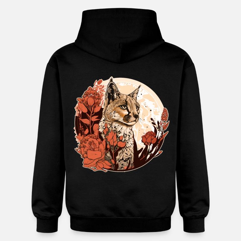 Lynx - Sweat à capuche Softstyle® Gildan Unisexe - noir