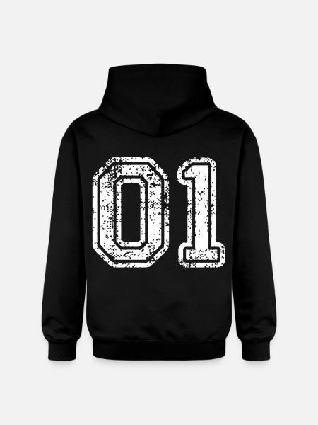 01 - Gildan Unisex Softstyle® Midweight Hoodie - black
