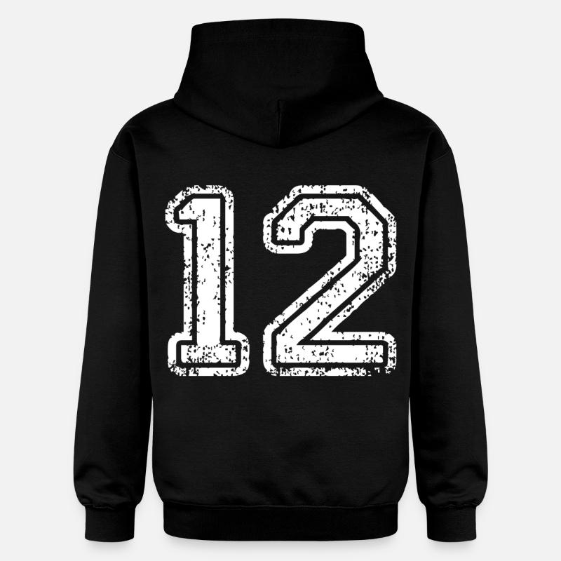 12 - Sweat à capuche Softstyle® Gildan Unisexe - noir