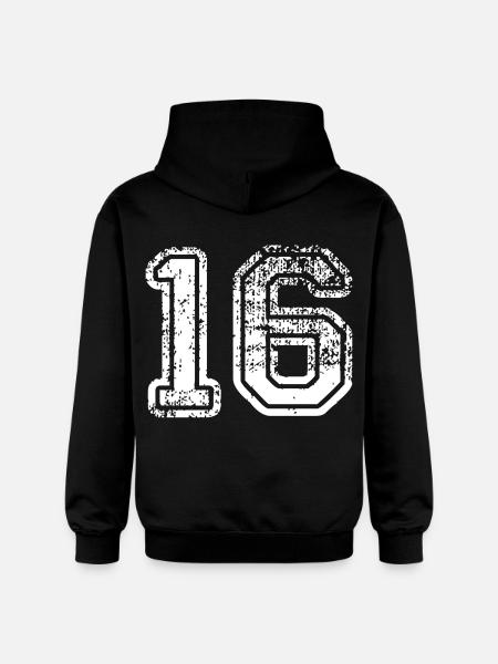 16 - Gildan Unisex Softstyle® Midweight Hoodie - black