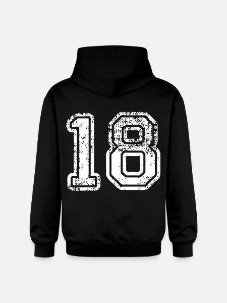18 - Sweat à capuche Softstyle® Gildan Unisexe - noir