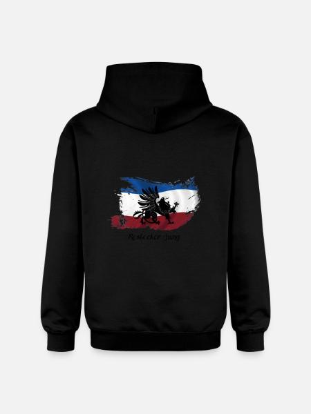 rostocker_jung - Gildan Unisex Softstyle® Midweight Hoodie - Schwarz