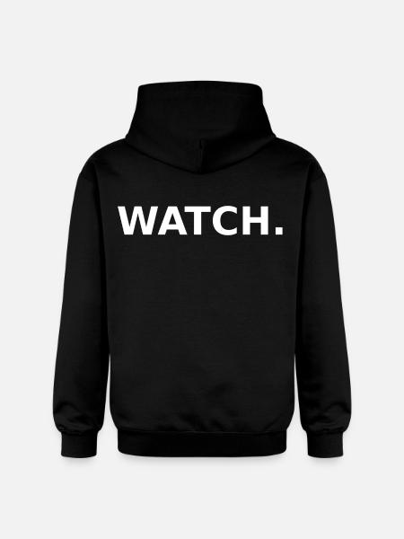 REGARDE. - Sweat à capuche Softstyle® Gildan Unisexe - noir