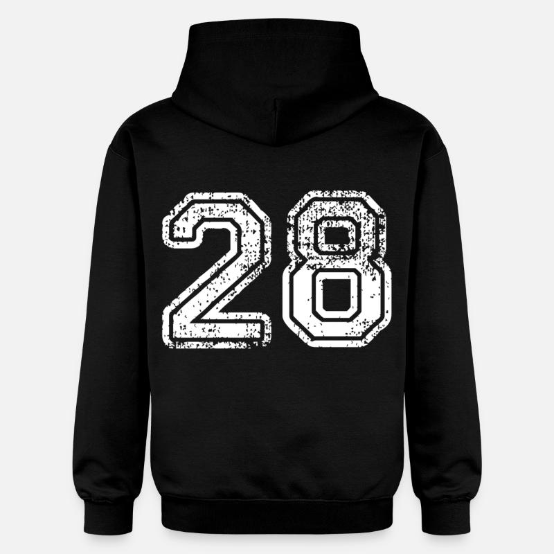 28 - Sweat à capuche Softstyle® Gildan Unisexe - noir