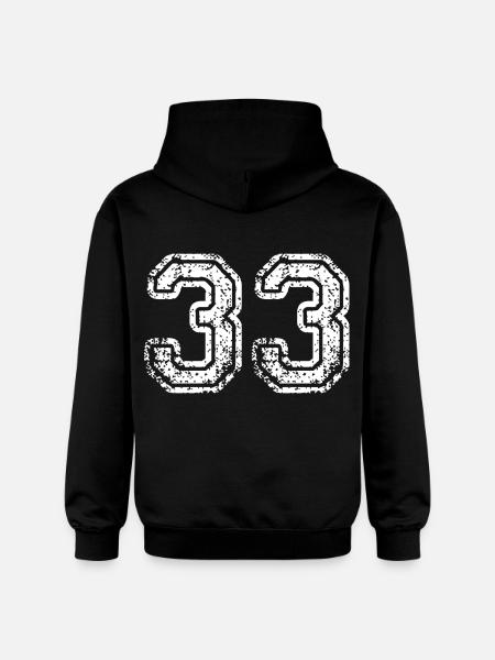 33 - Gildan Unisex Softstyle® Midweight Hoodie - black