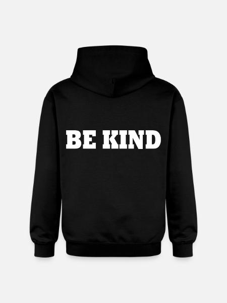Be kind - Gildan Unisex Softstyle® Midweight Hoodie - black