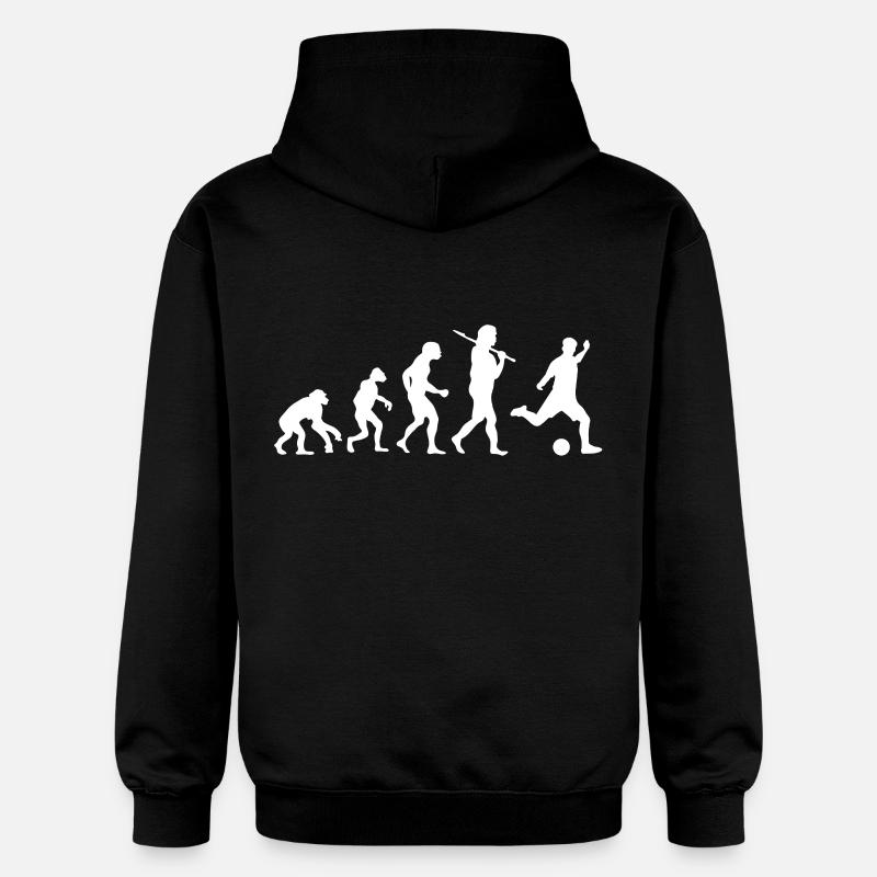 Evolution Football - Sweat à capuche Softstyle® Gildan Unisexe - noir