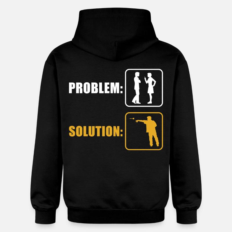 Dard - Sweat à capuche Softstyle® Gildan Unisexe - noir