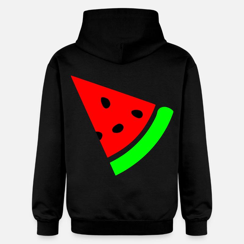 Pastèque - Sweat à capuche Softstyle® Gildan Unisexe - noir