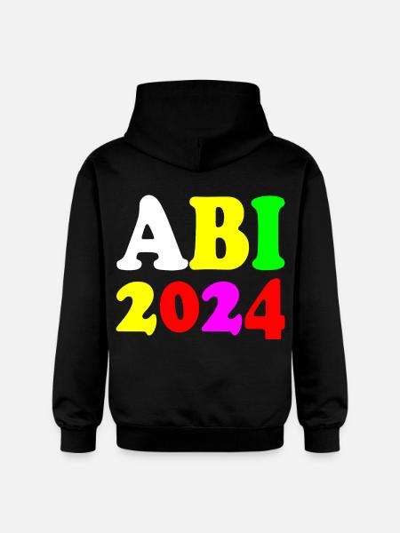 Abi 2024 - Gildan Unisex Softstyle® Midweight Hoodie - Schwarz