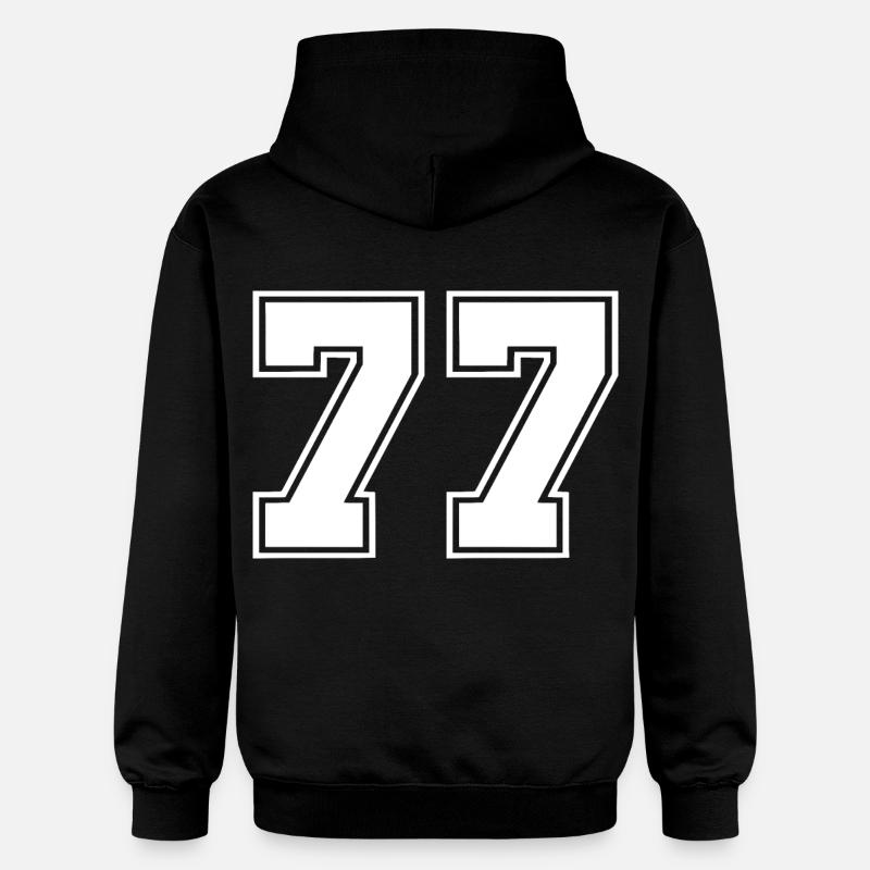 77 - Sweat à capuche Softstyle® Gildan Unisexe - noir