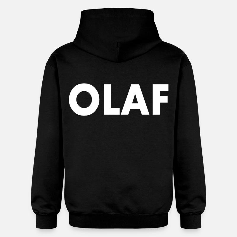 Olaf - Sweat à capuche Softstyle® Gildan Unisexe - noir
