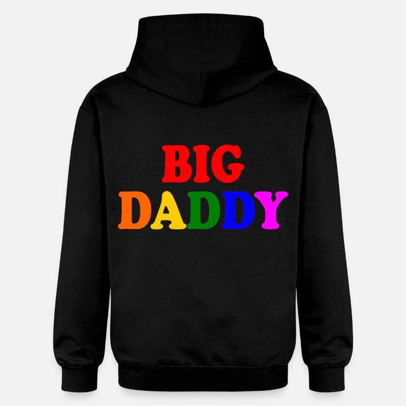 Big daddy - Sweat à capuche Softstyle® Gildan Unisexe - noir