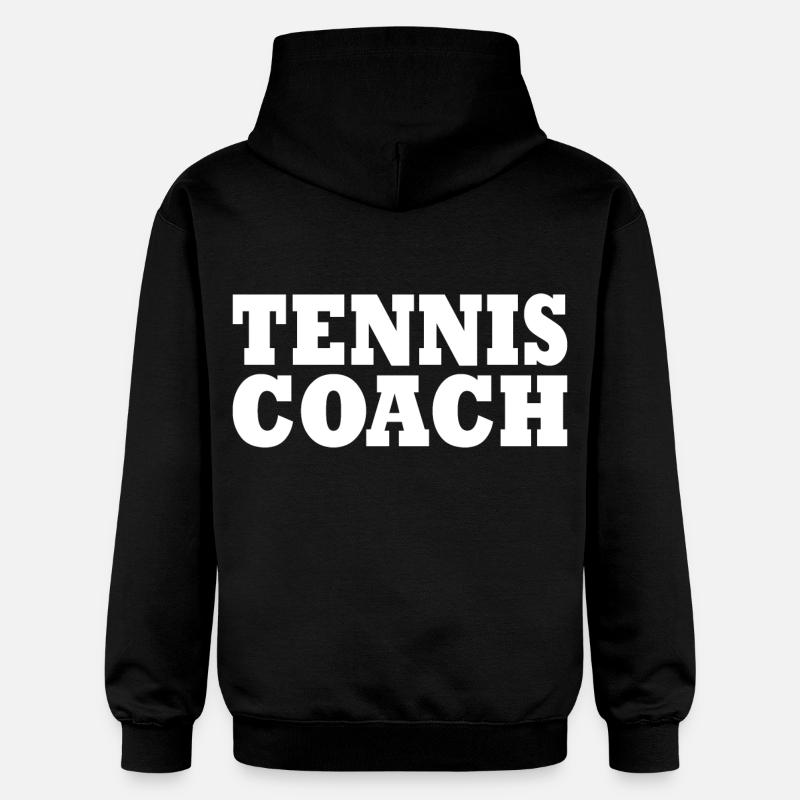Tennis coach - Sweat à capuche Softstyle® Gildan Unisexe - noir
