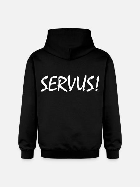 Servus - Gildan Unisex Softstyle® Midweight Hoodie - black