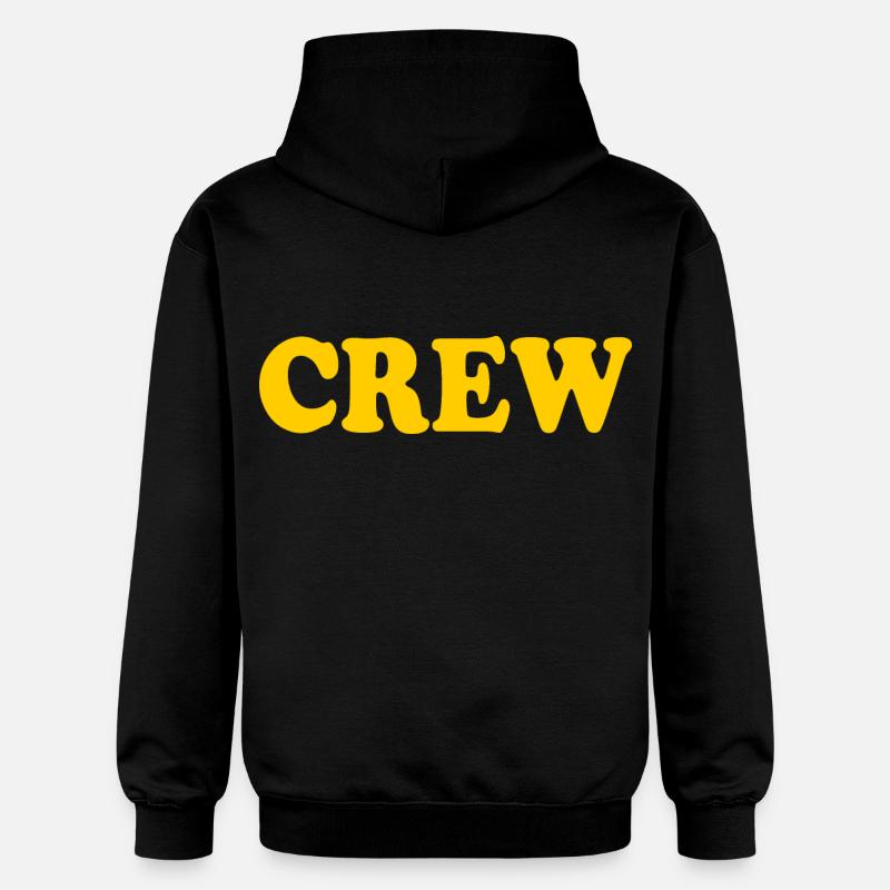 Crew - Sweat à capuche Softstyle® Gildan Unisexe - noir