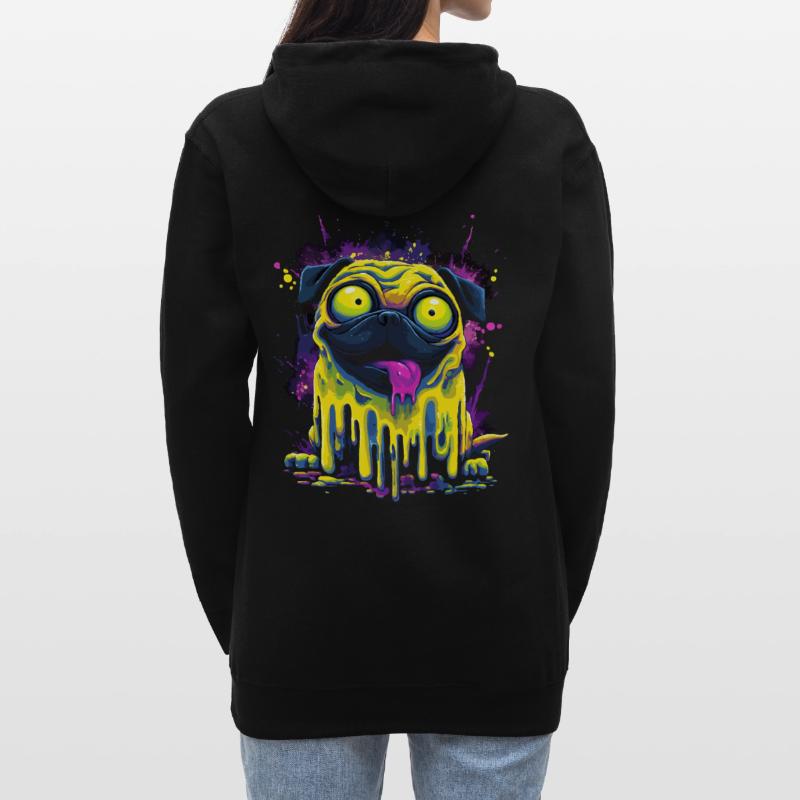 Carlin psychédélique trippant Style de graffiti coloré Sweat à capuche Softstyle® Gildan Unisexe