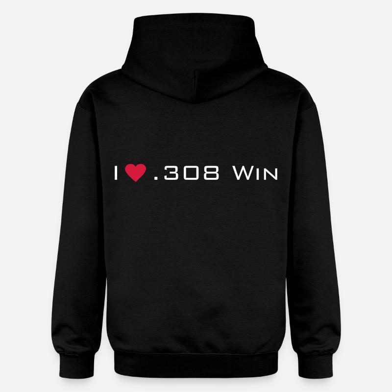 calibre 308 - Sweat à capuche Softstyle® Gildan Unisexe - noir