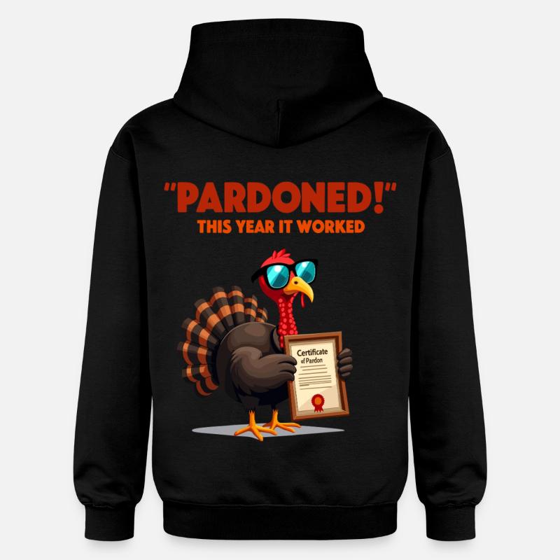 Turquie graciée - Sweat à capuche Softstyle® Gildan Unisexe - noir