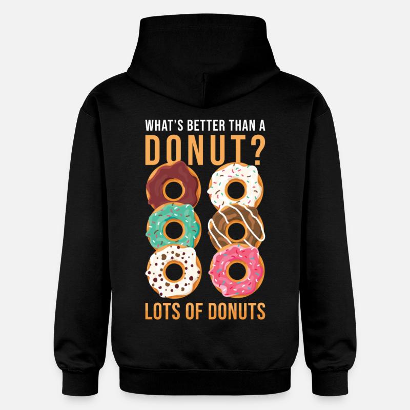 Donut - Sweat à capuche Softstyle® Gildan Unisexe - noir