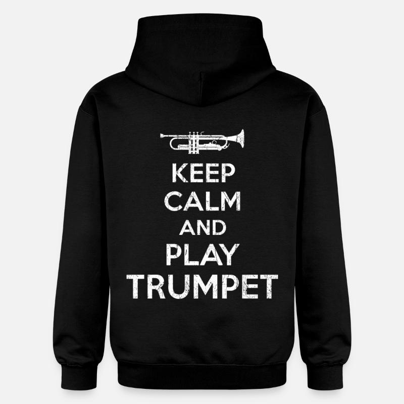 Trompeter - Gildan Unisex Softstyle® Midweight Hoodie - Schwarz