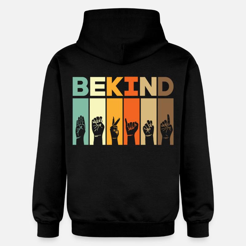 SOURD - Sweat à capuche Softstyle® Gildan Unisexe - noir