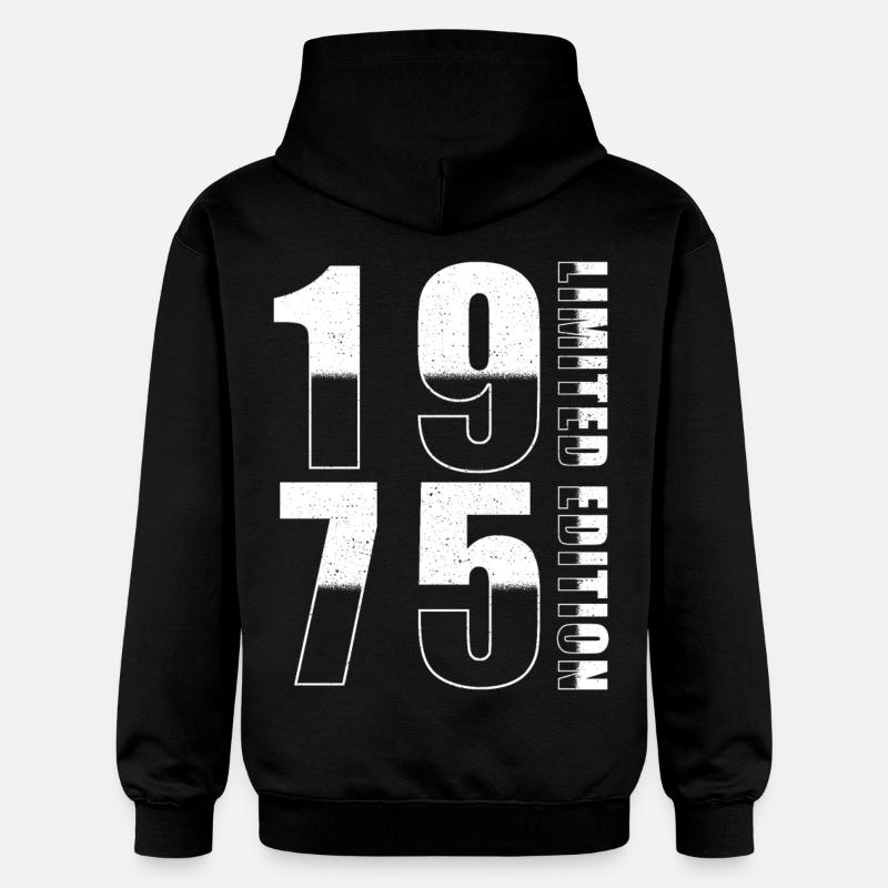 1975 Édition Limitée Anniversaire - Sweat à capuche Softstyle® Gildan Unisexe - noir