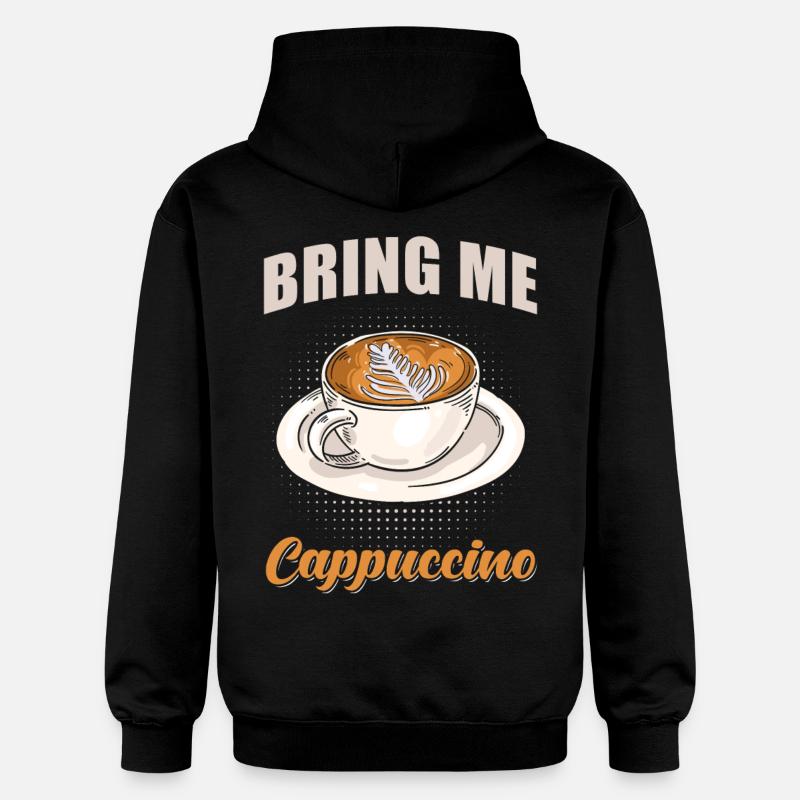 Cappuccino - Sweat à capuche Softstyle® Gildan Unisexe - noir