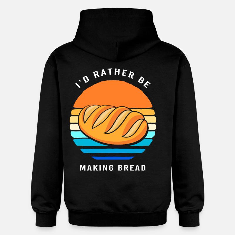 Baker Baker Baking - Gildan Unisex Softstyle® Midweight Hoodie - black