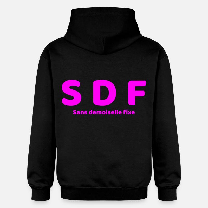 SDF - Sweat à capuche Softstyle® Gildan Unisexe - noir