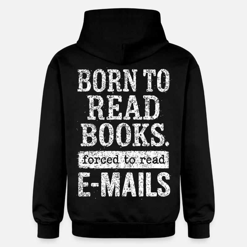 Livres nés pour lire – Déclaration - Sweat à capuche Softstyle® Gildan Unisexe - noir