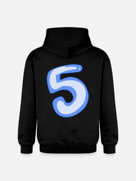 5 Bleu - Sweat à capuche Softstyle® Gildan Unisexe - noir