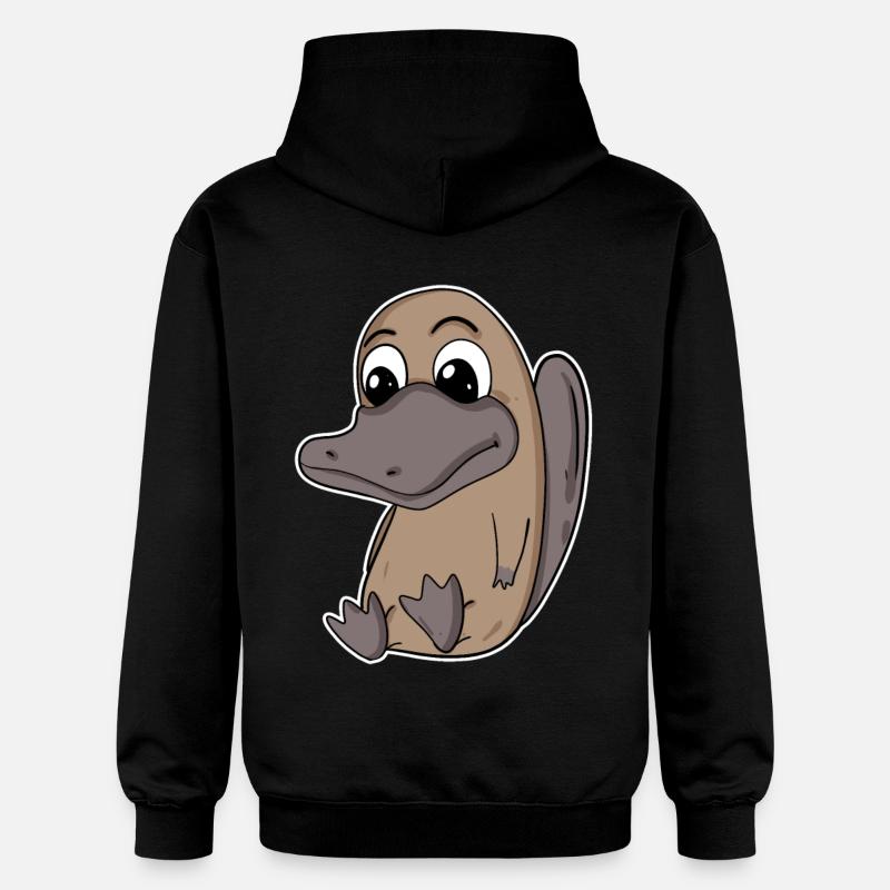 Ornithorynque - Sweat à capuche Softstyle® Gildan Unisexe - noir