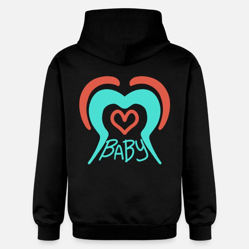 Bébé - Sweat à capuche Softstyle® Gildan Unisexe - noir