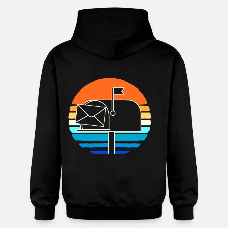 Cachet de la poste - Sweat à capuche Softstyle® Gildan Unisexe - noir