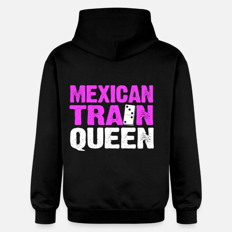Train mexicain Domino - Sweat à capuche Softstyle® Gildan Unisexe - noir