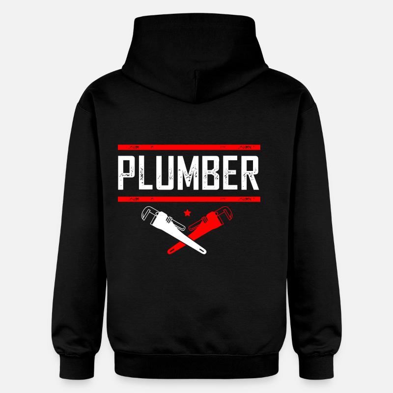 Plombier Plombier - Sweat à capuche Softstyle® Gildan Unisexe - noir