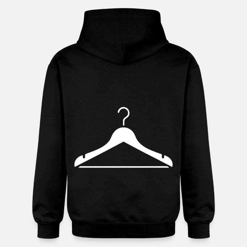 Conception simple du cintre - Sweat à capuche Softstyle® Gildan Unisexe - noir