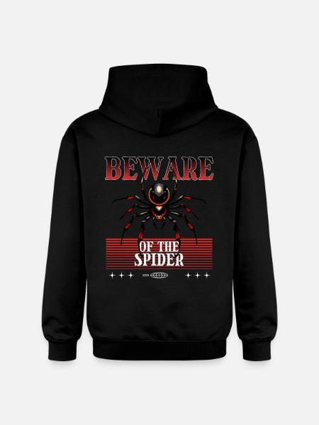 Spider - Gildan Unisex Softstyle® Midweight Hoodie - black