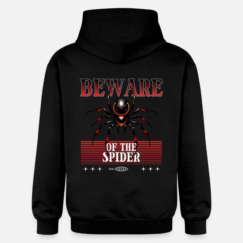 Araignée - Sweat à capuche Softstyle® Gildan Unisexe - noir