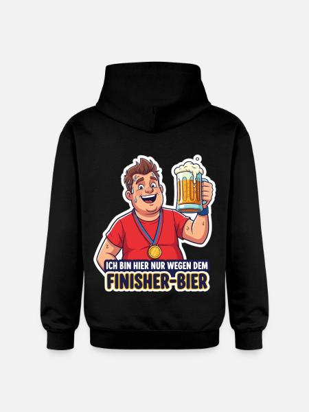 Finisher Beer - Gildan Unisex Softstyle® Midweight Hoodie - black