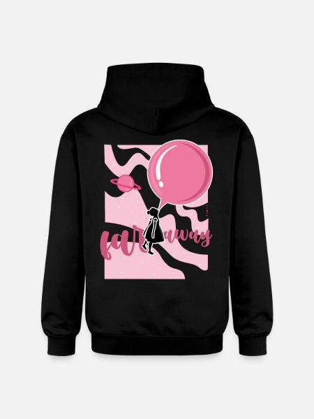 Fly - Gildan Unisex Softstyle® Midweight Hoodie - black
