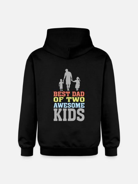Best Dad - Gildan Unisex Softstyle® Midweight Hoodie - Schwarz