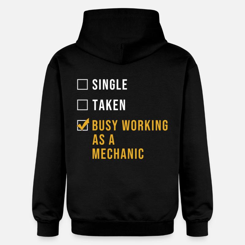 Mécanicien cadeau - Sweat à capuche Softstyle® Gildan Unisexe - noir
