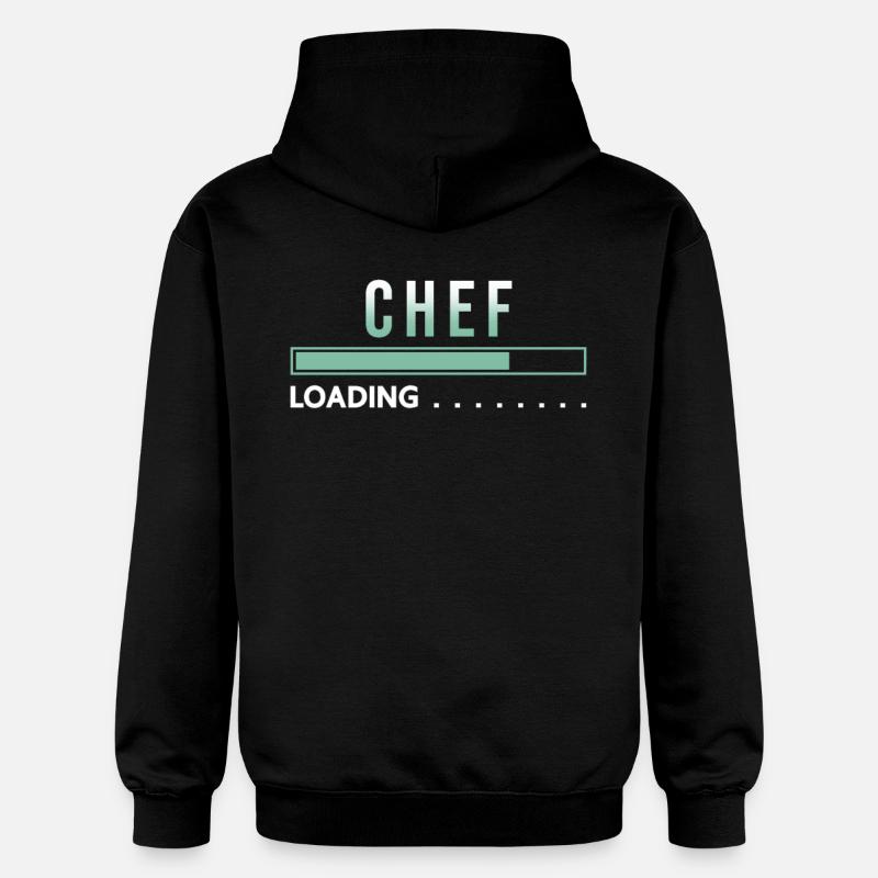 Koch loading Geschenk Ausbidlung - Gildan Unisex Softstyle® Midweight Hoodie - Schwarz