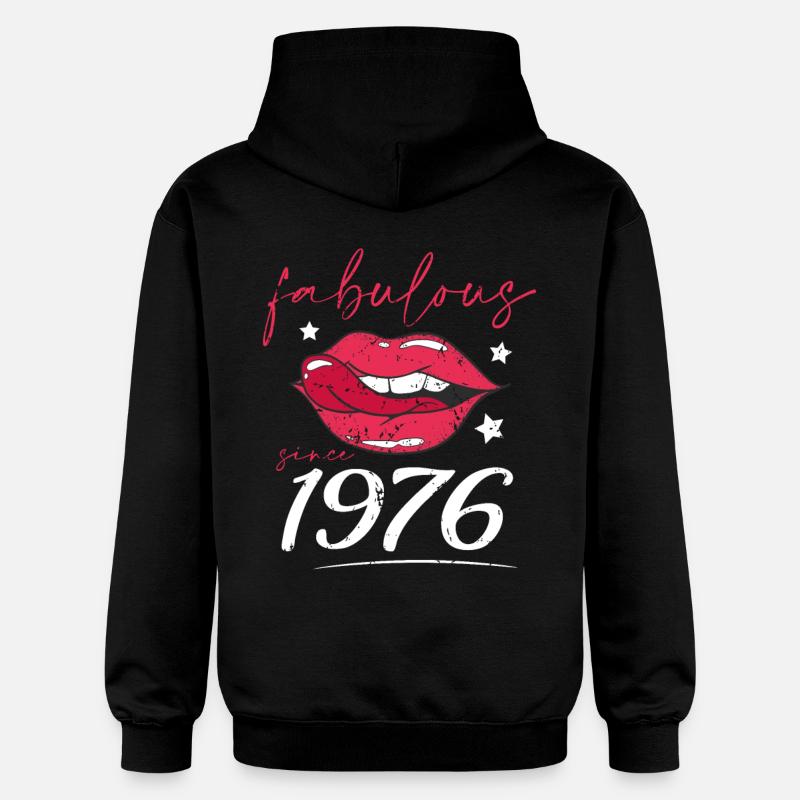 Fabulous since 1976 - Sweat à capuche Softstyle® Gildan Unisexe - noir